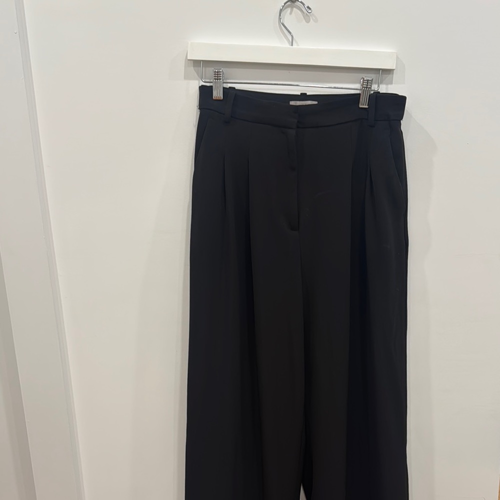 H&M Black Wide Leg Pants & Jumpsuits